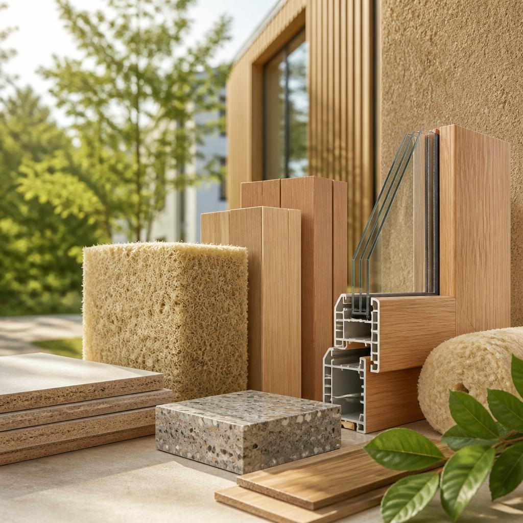 環境に優しい建築資材を使用