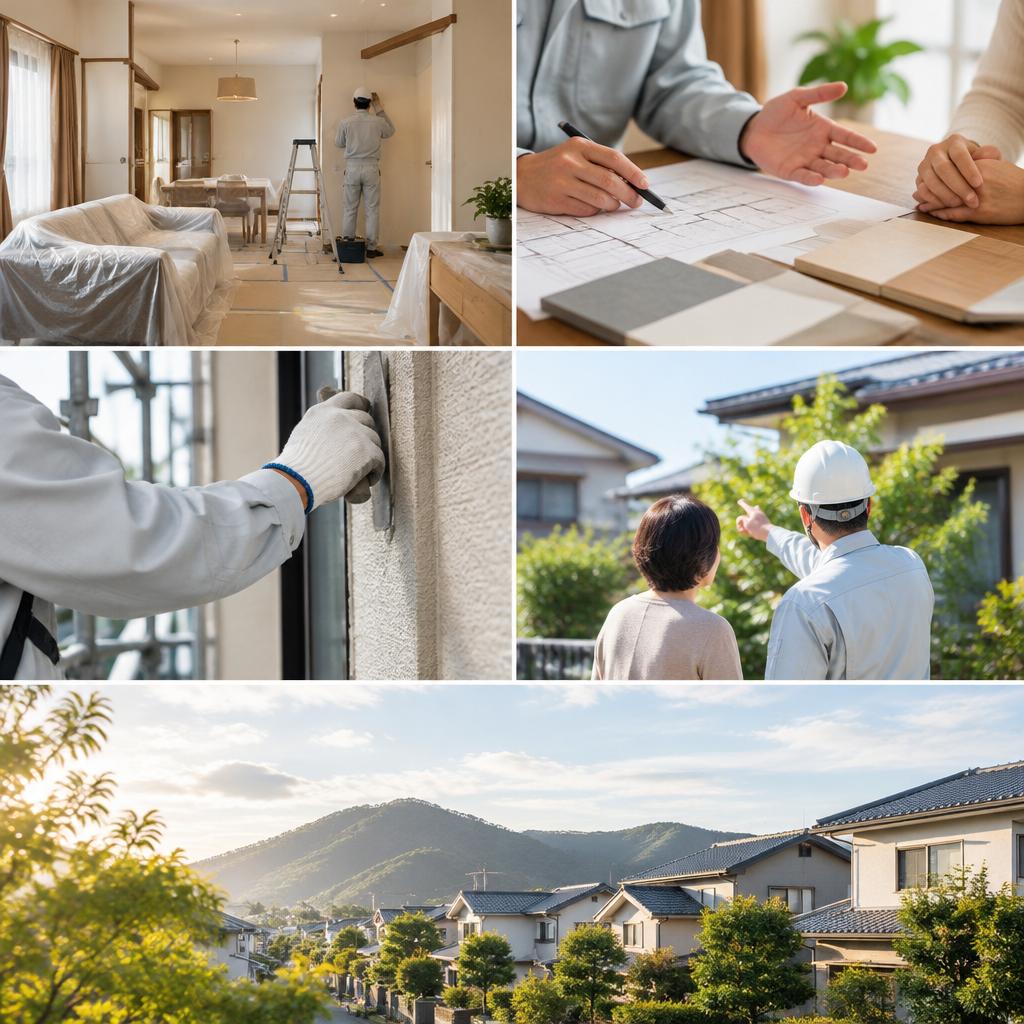 工事中も、その後も。誠実な対応で安心をつなぐ