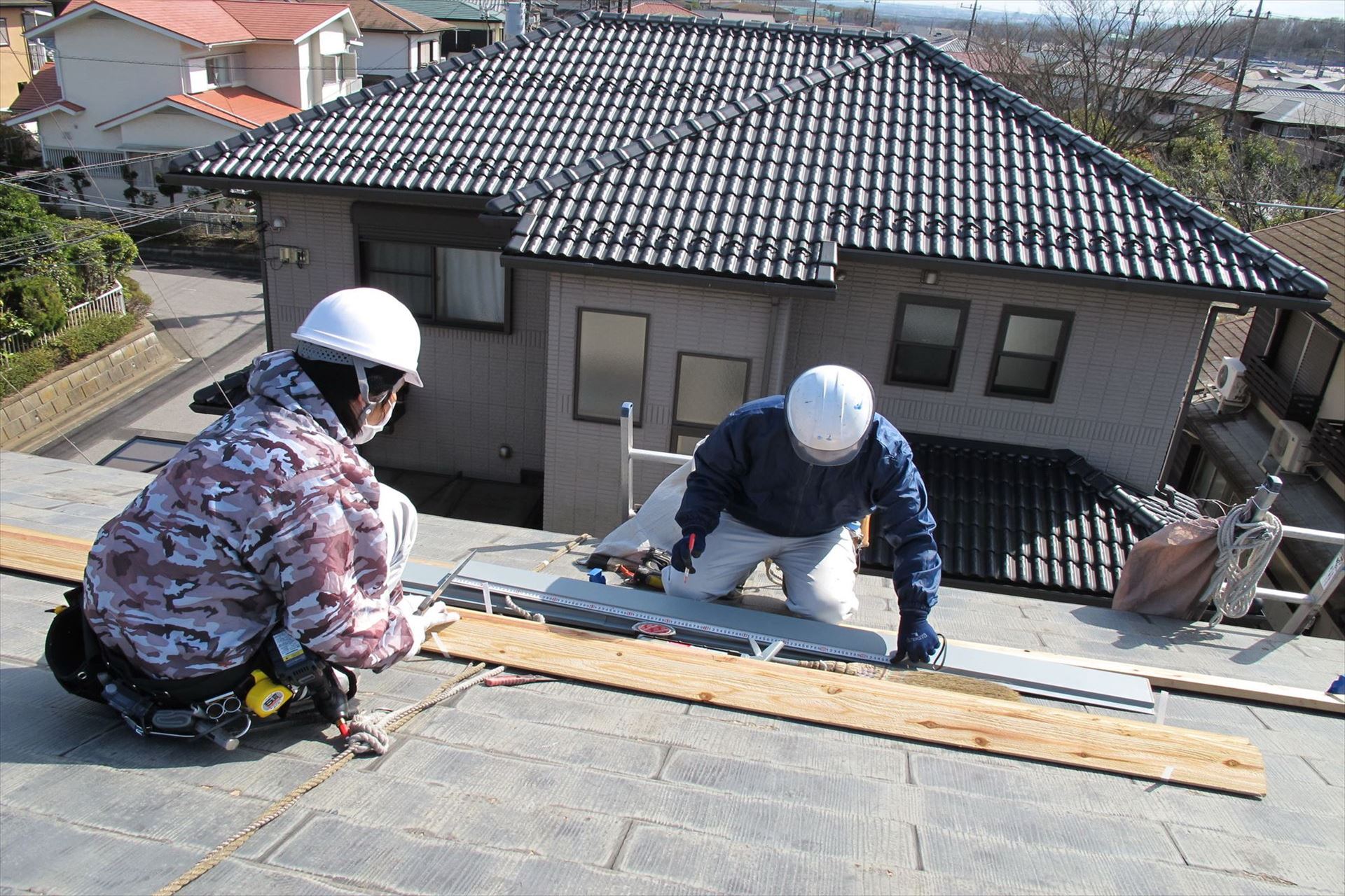 外装工事 | 東京都昭島市のリフォームなら株式会社カトーコンストラクション
