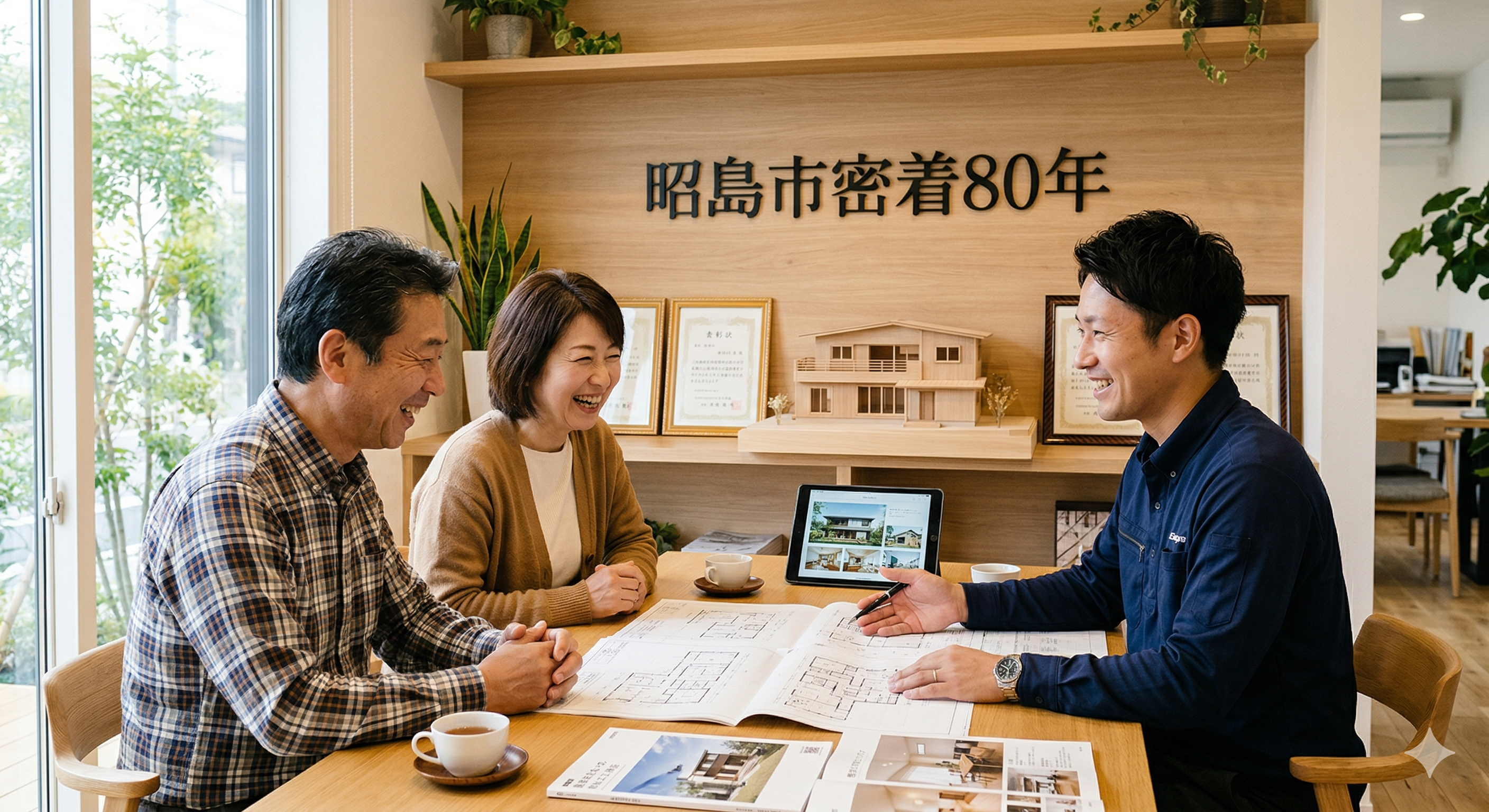 昭島市で愛されて77年。官公庁もが認める品質で、一生もののリフォームを。