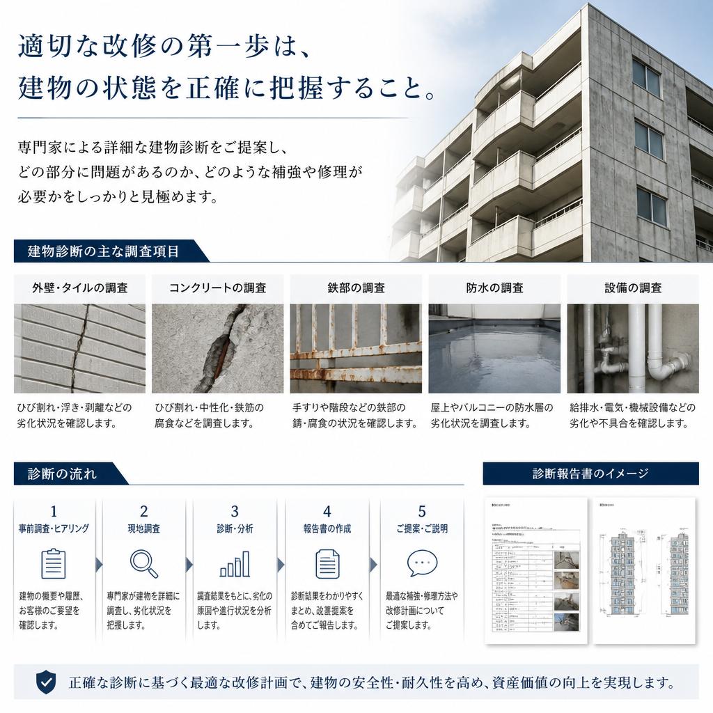 専門家による建物診断