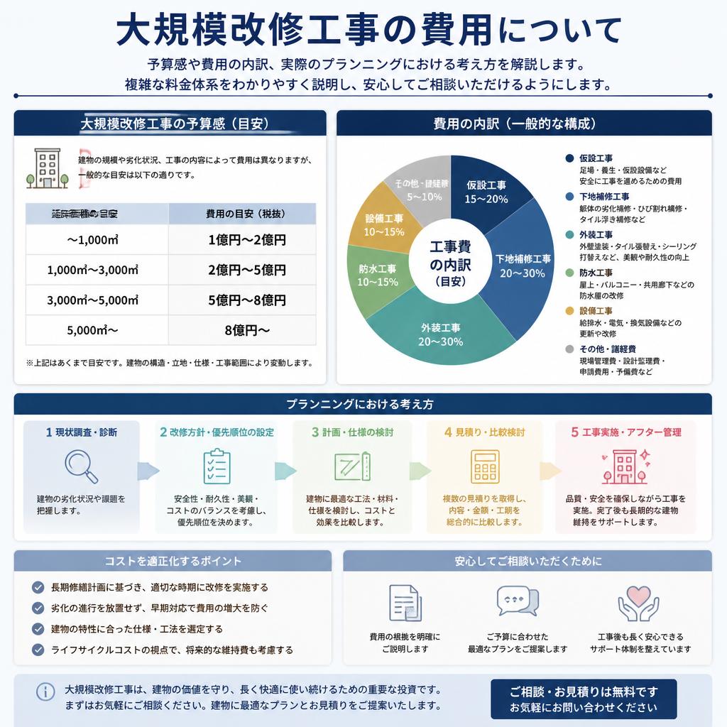 工事費用の透明性