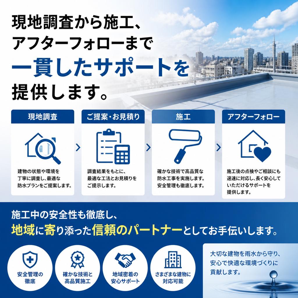 3. 施工の流れと安全性