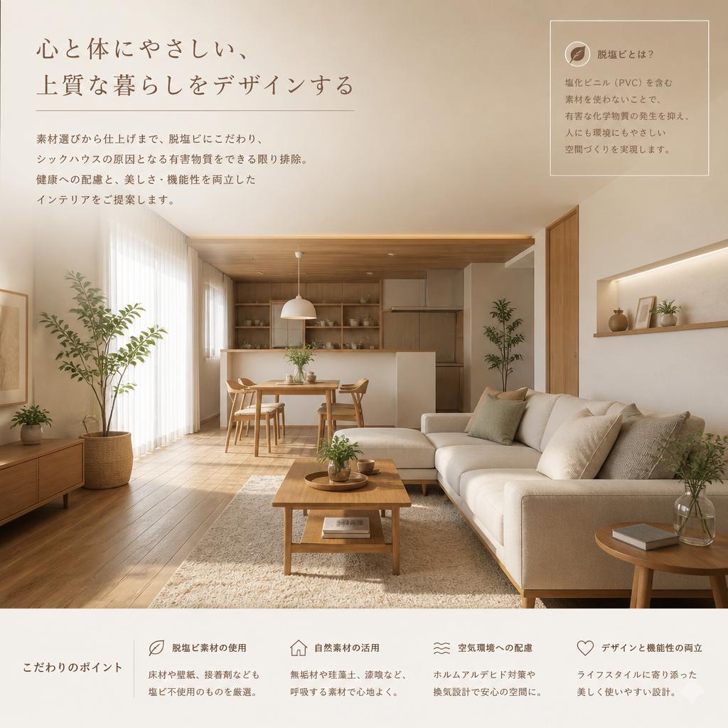 インテリアのトータルコーディネート