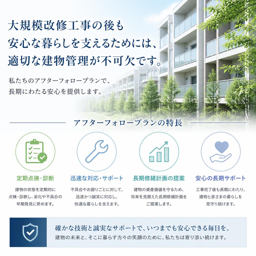 徹底した建物管理の重要性