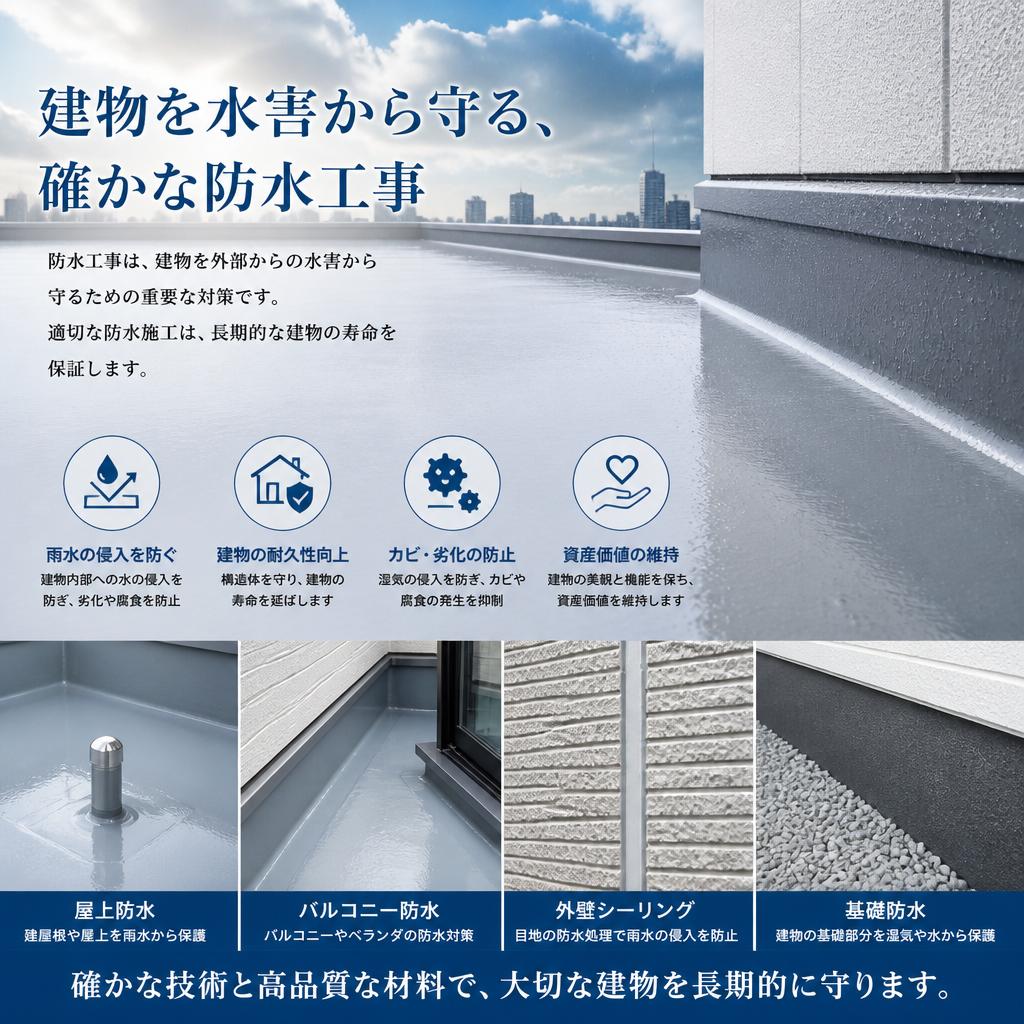 防水工事の必要性