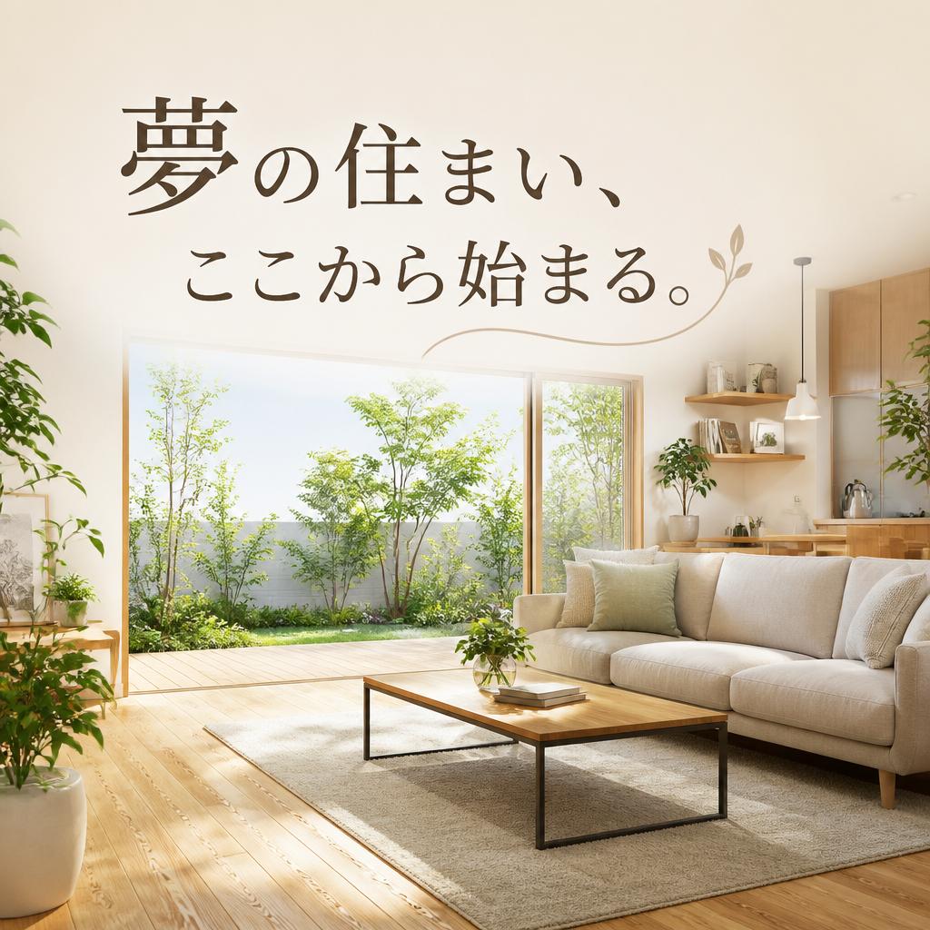 夢の住まい、ここから始まる。