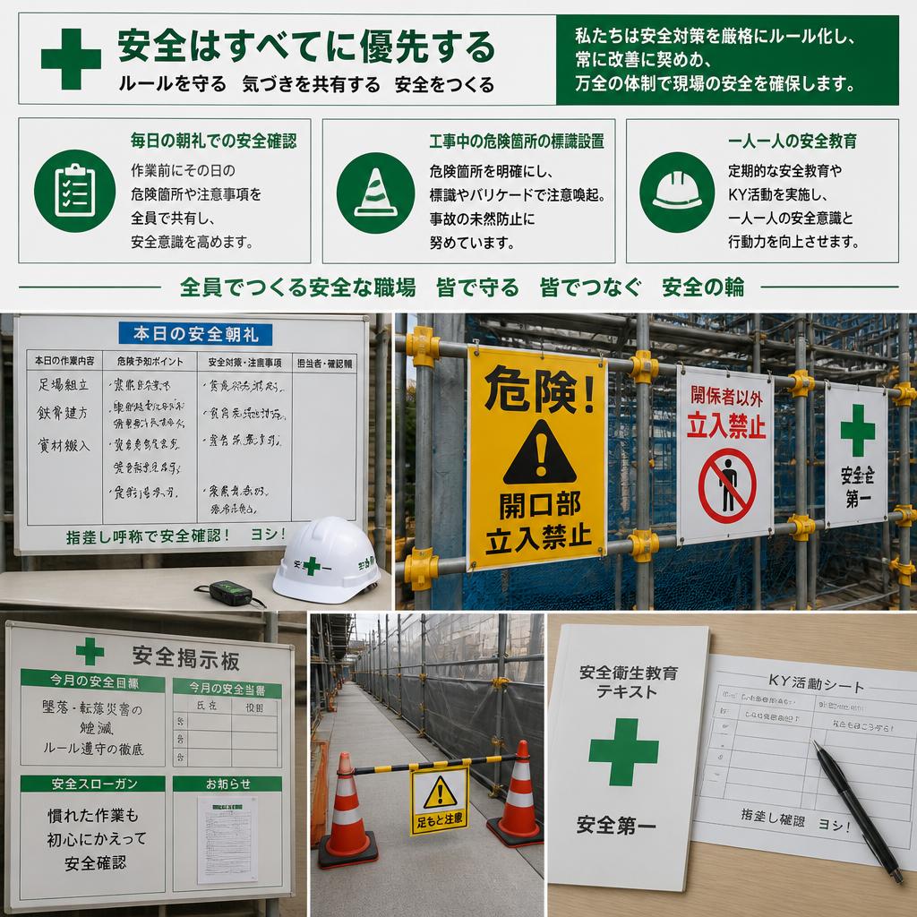 具体的な安全対策
