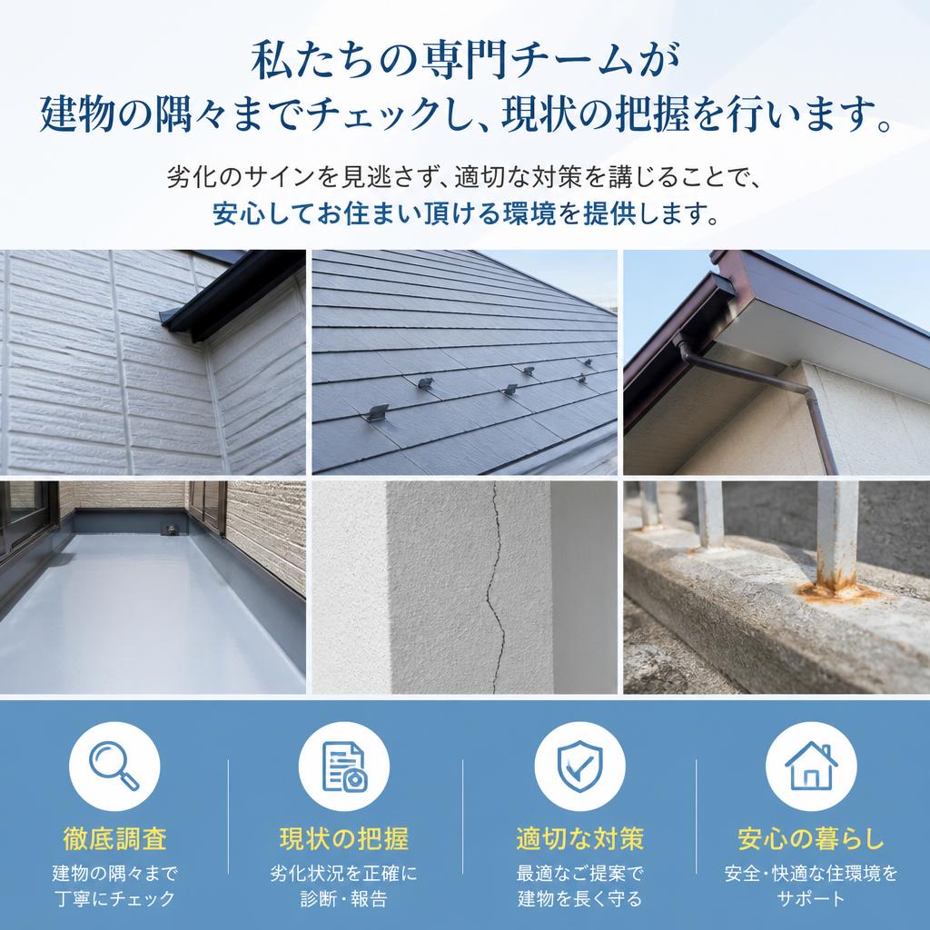 安心のインスペクションサービス