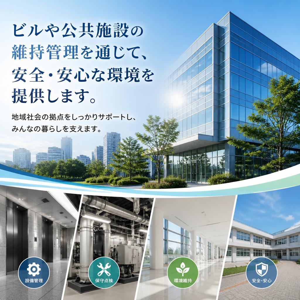 信頼の施設管理サービス