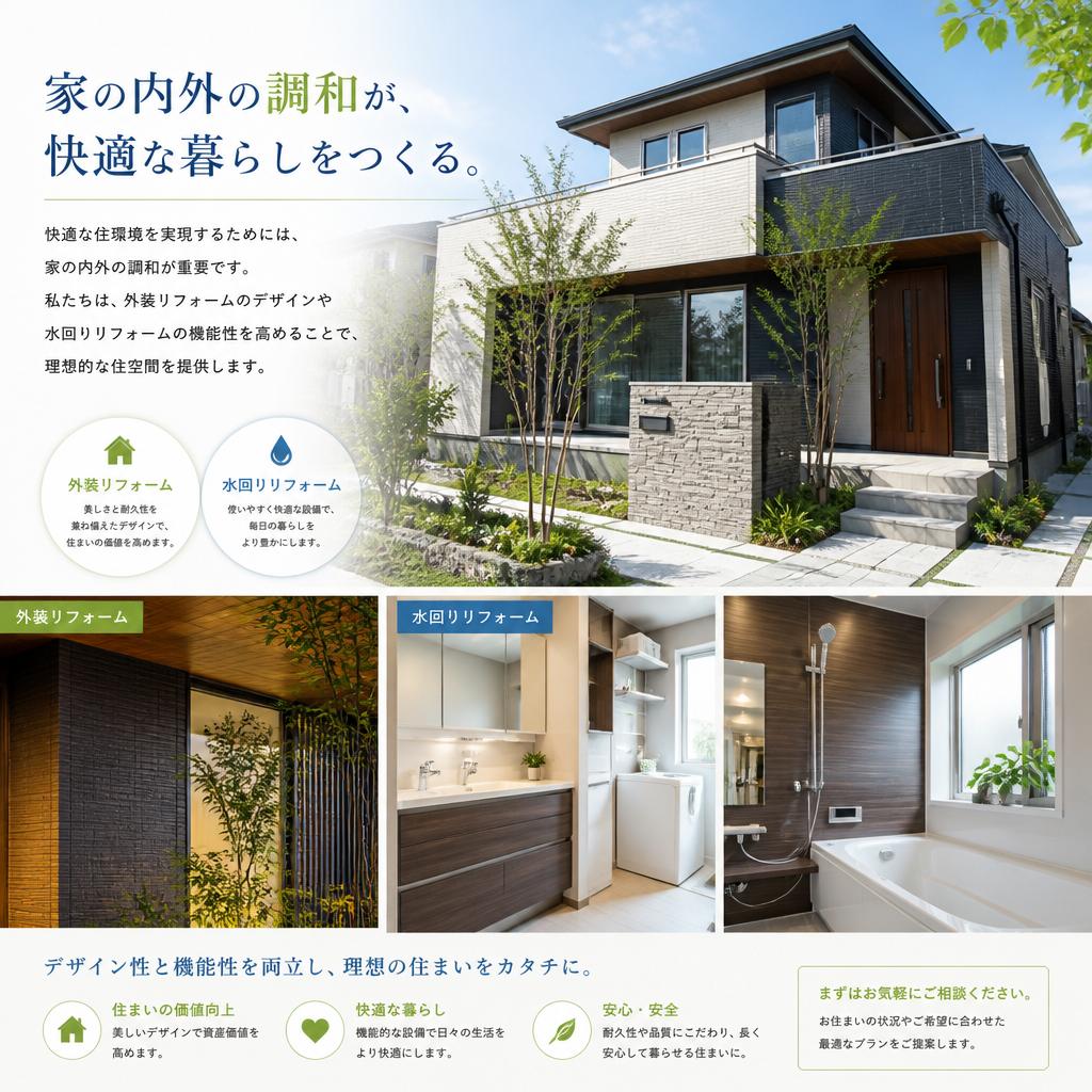 心地よい住環境を創造する