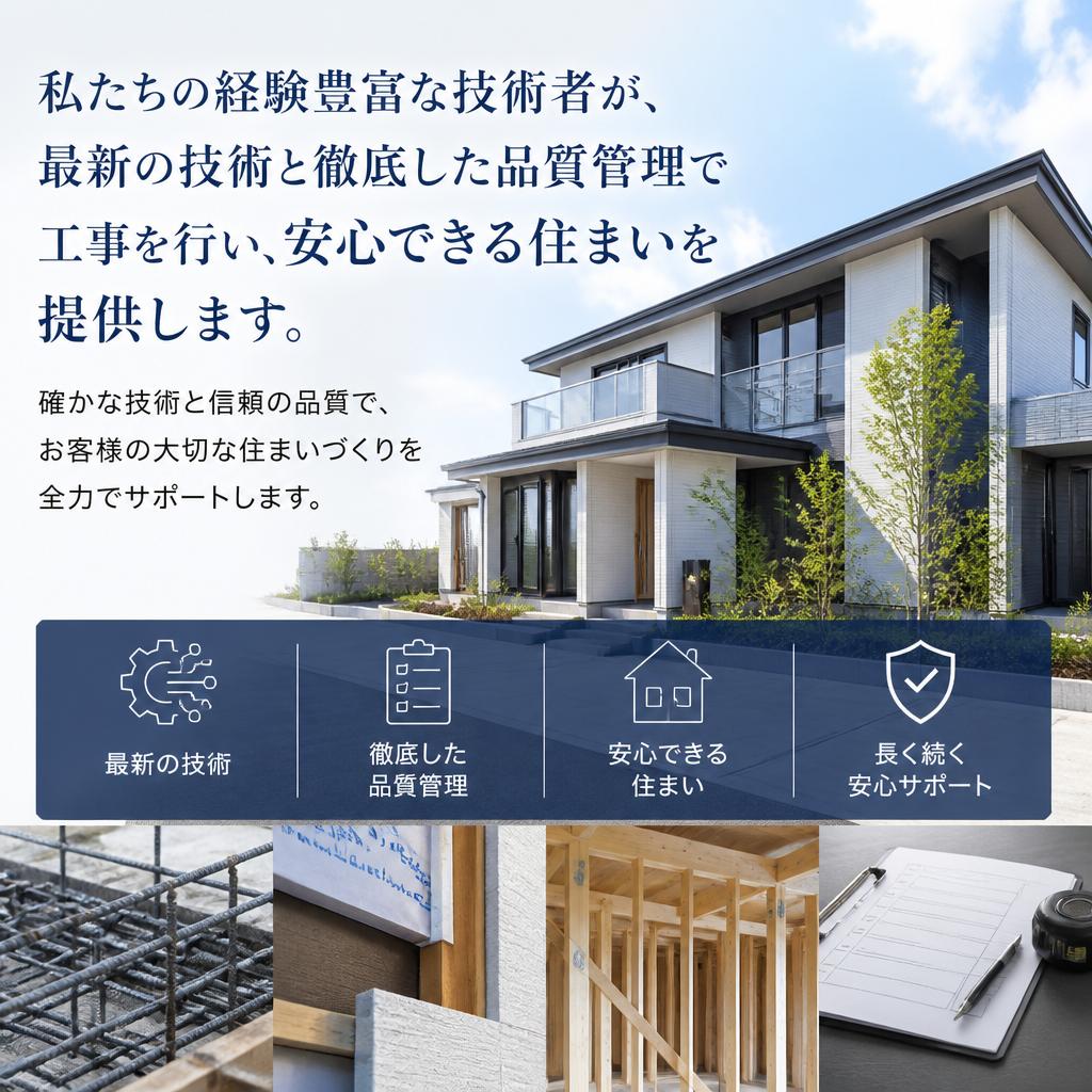 2. 専門技術者の確かな施工