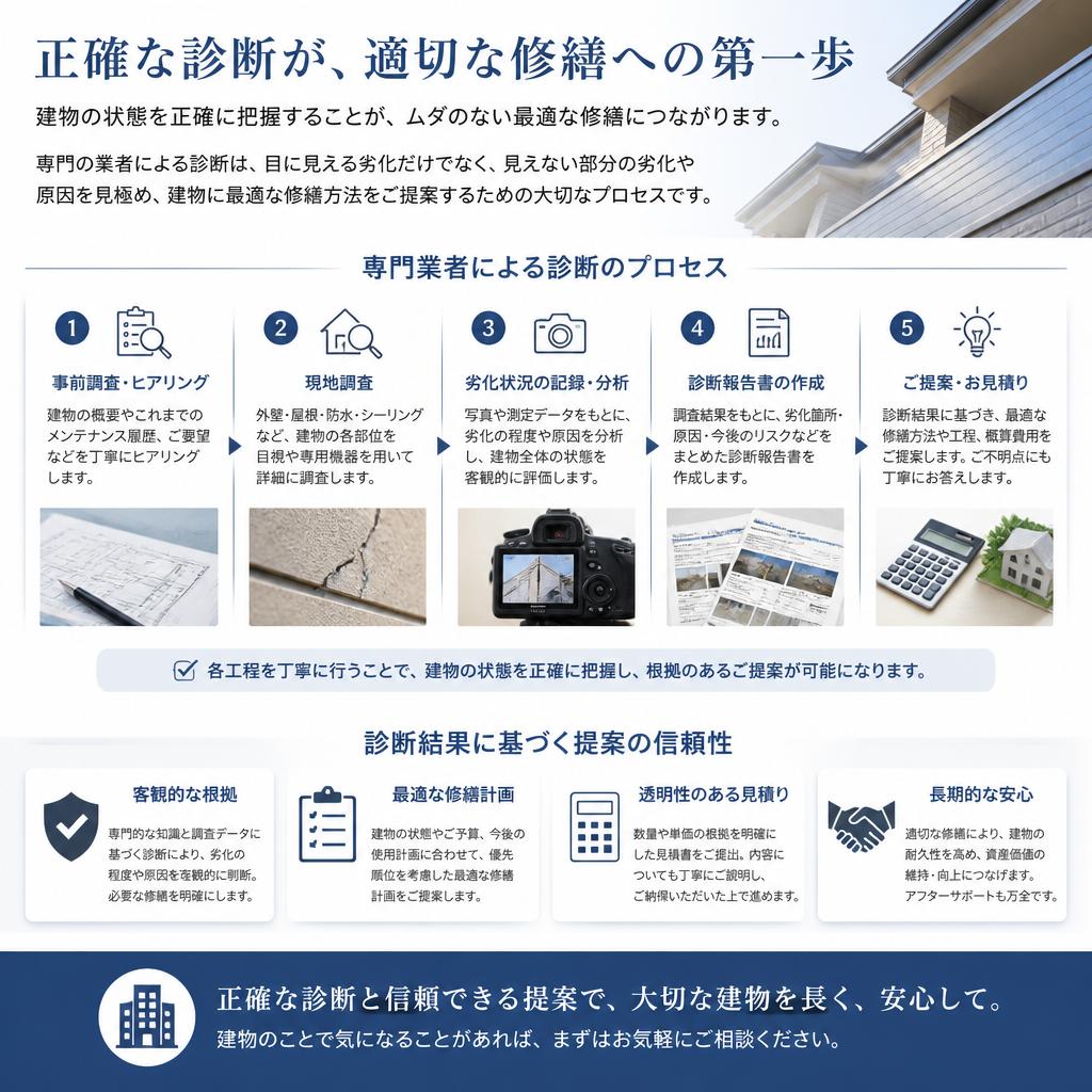 3. 専門家による建物診断の重要性
