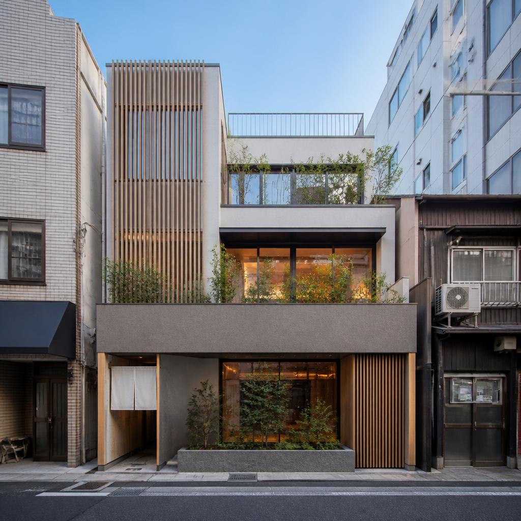 街に溶け込む快適な改修デザインの新しい形