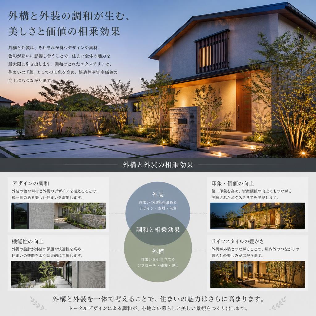 3. 外装工事とエクステリアデザインのコラボレーション