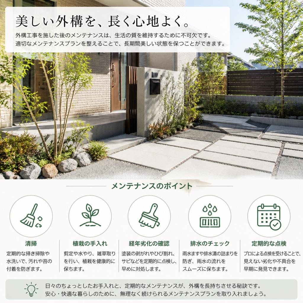 4. メンテナンスプランの必要性