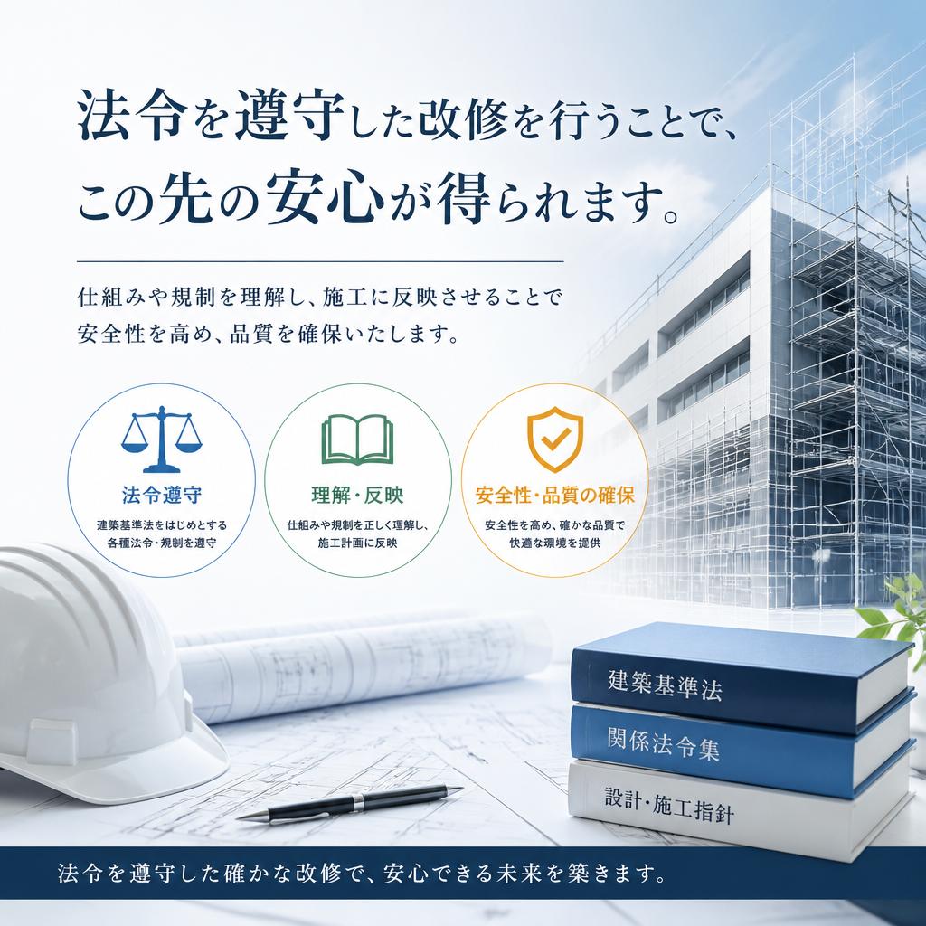 建築基準法と大規模改修