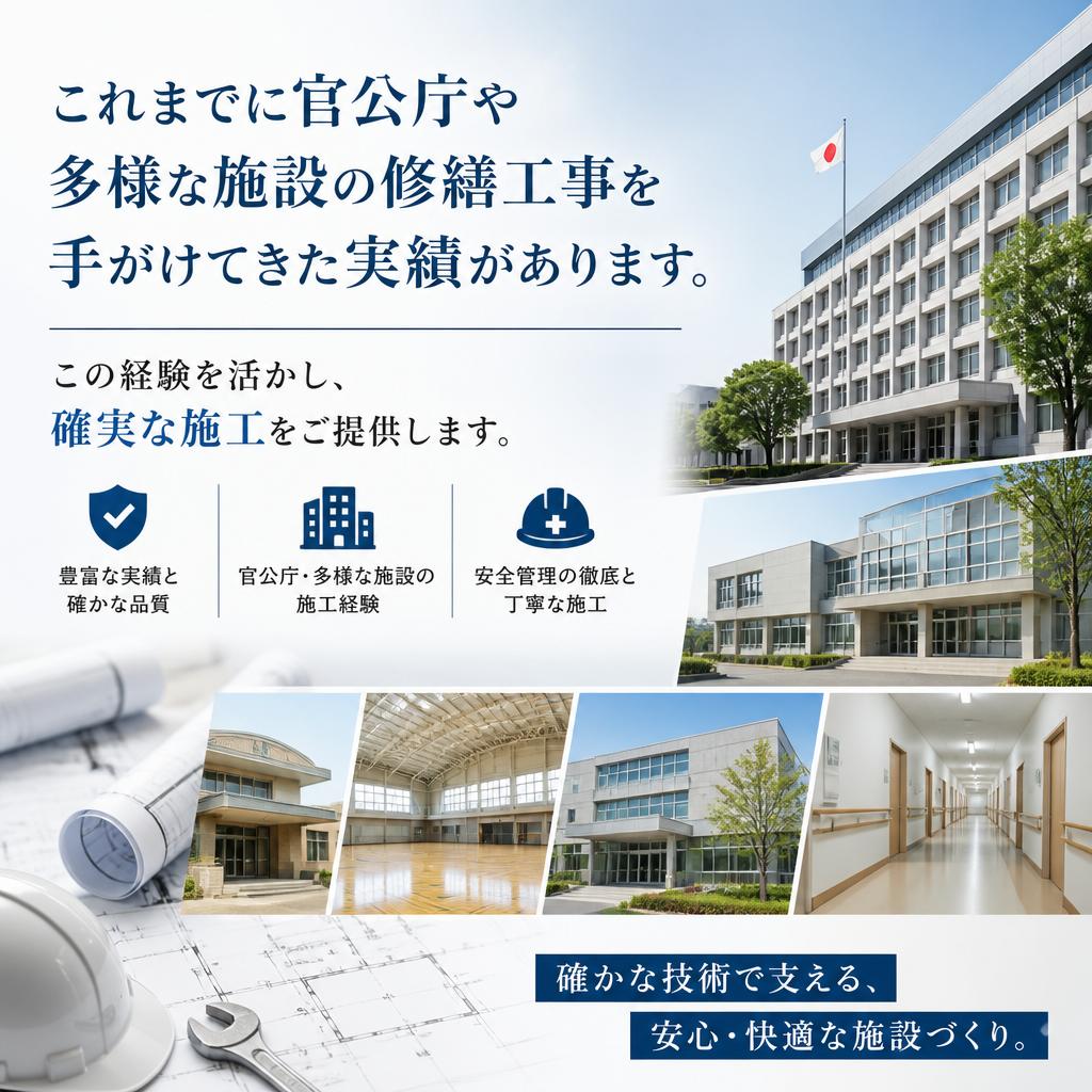 豊富な施工実績