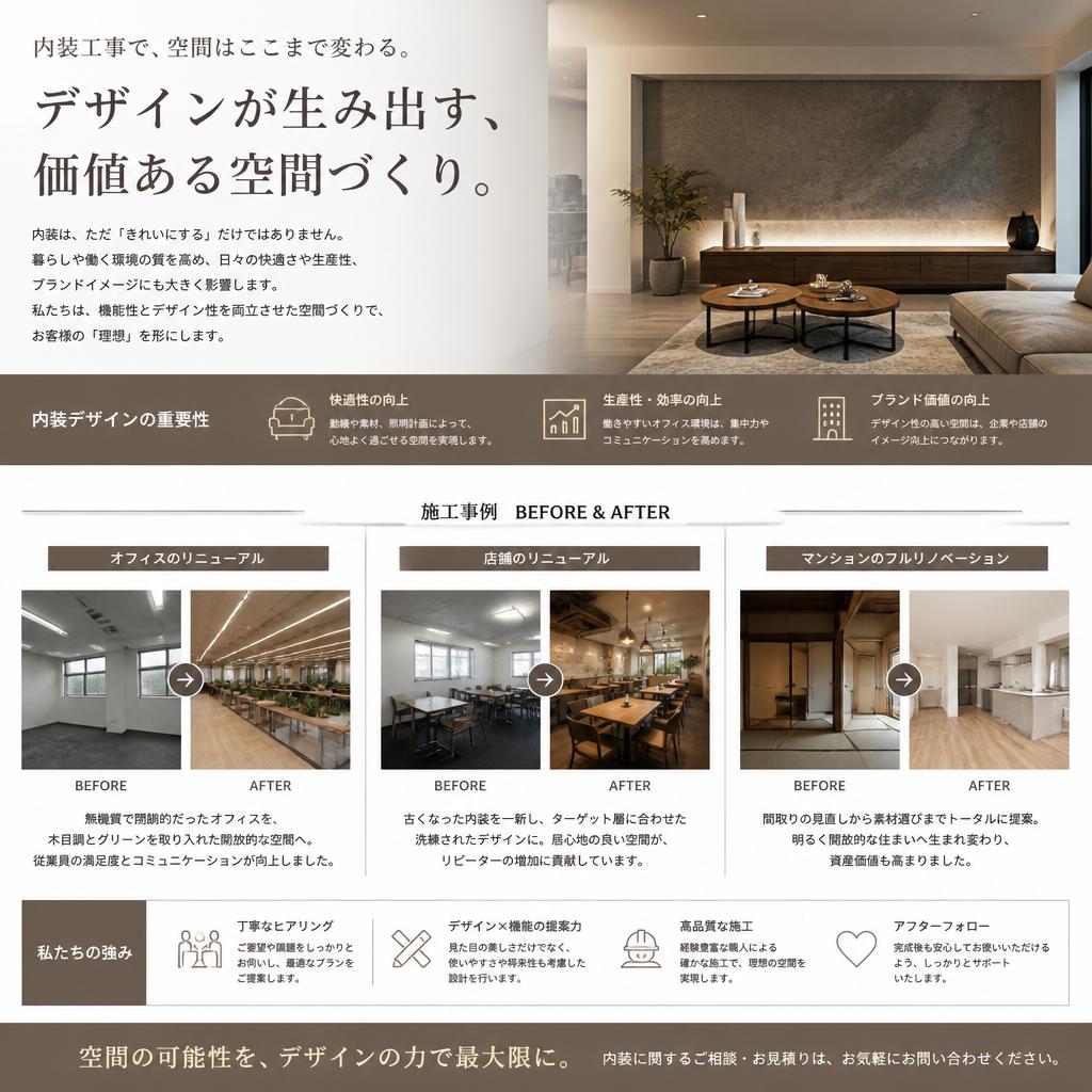 2. 内装工事の魅力