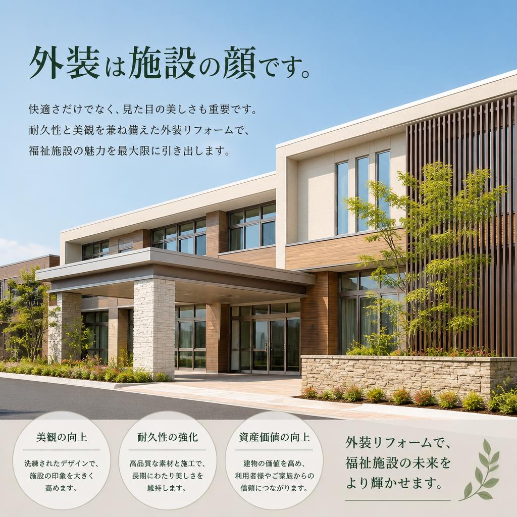 外装リフォームで印象を一新