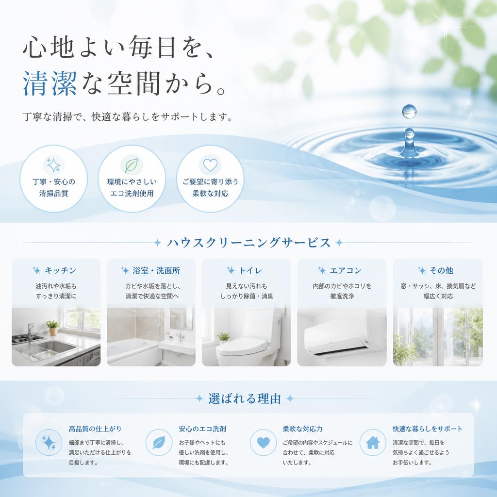 照明で魅力的な空間を